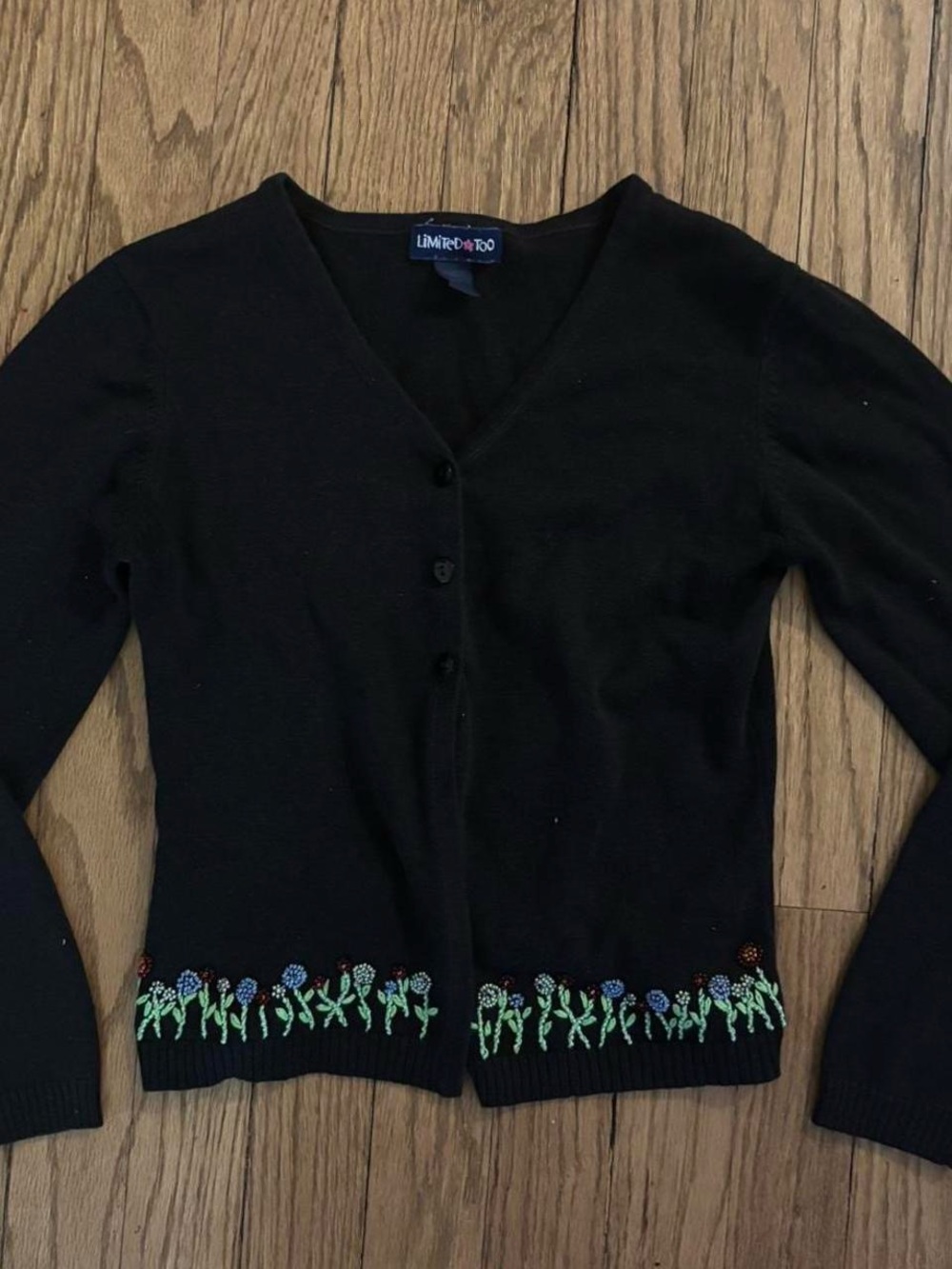 limited too cottagecore cardigan